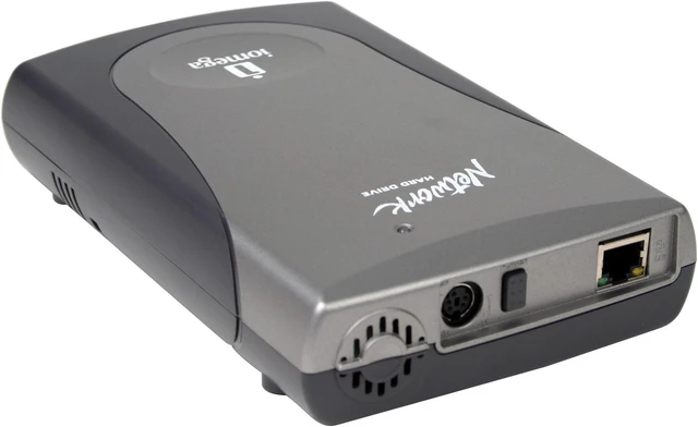 Alt view image 3 of 5 - iomega 33087 160GB Network Hard Drive High-Speed Ethernet