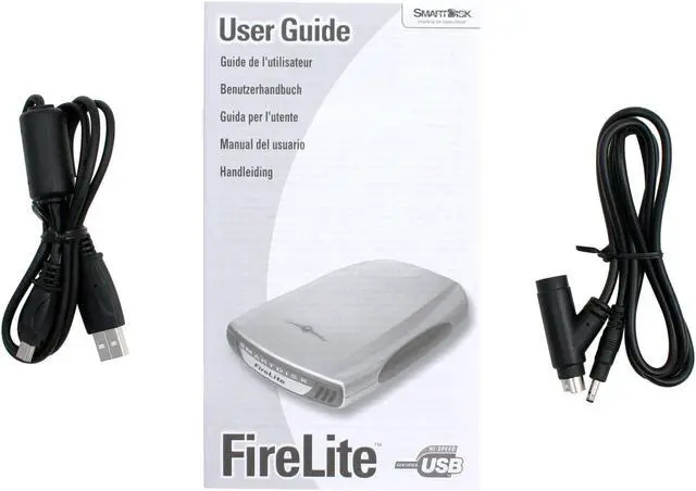 Alt view image 3 of 4 - SMARTDISK FireLite 80GB USB 2.0 2.5" External Hard Drive USBFLB80