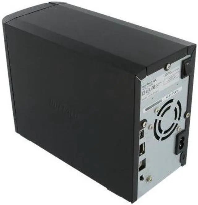 Alt view image 3 of 4 - BUFFALO DriveStation Duo 1TB USB 2.0 / Firewire400 3.5" External Hard Drive HD-W1.0TIU2/R1