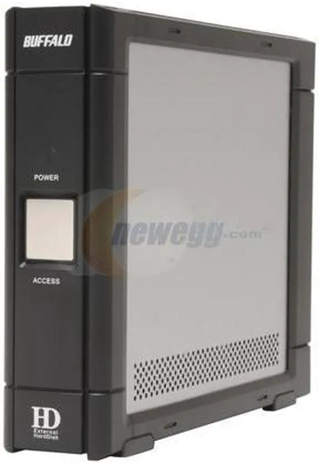 Alt view image 2 of 5 - BUFFALO DriveStation 250GB USB 2.0 / IEEE 1394 3.5" External Hard Drive HD-HC250IU2