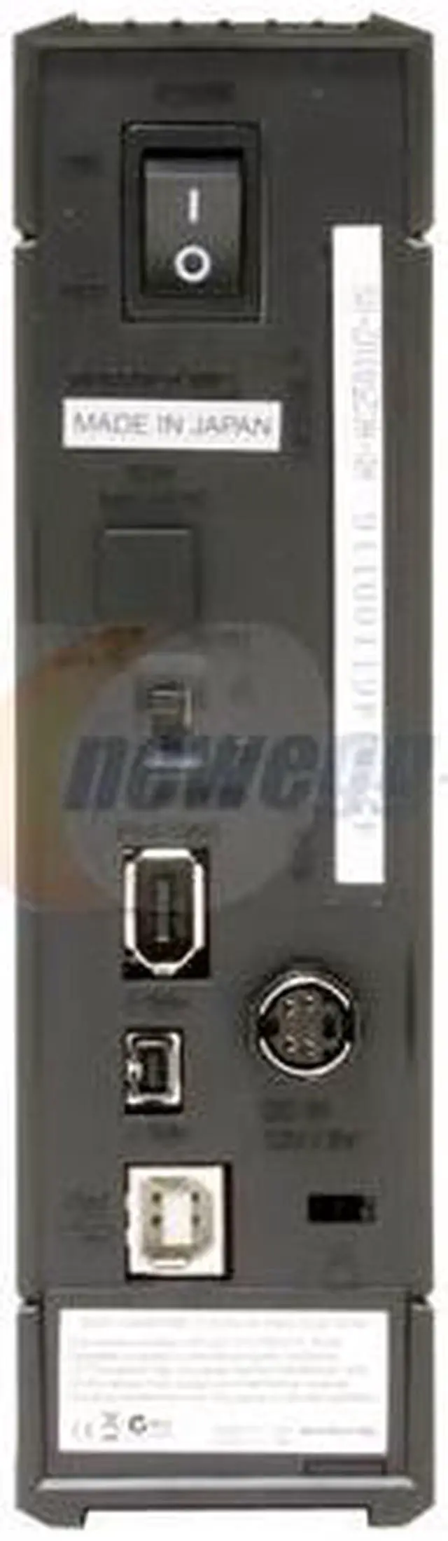 Alt view image 3 of 5 - BUFFALO DriveStation 250GB USB 2.0 / IEEE 1394 3.5" External Hard Drive HD-HC250IU2