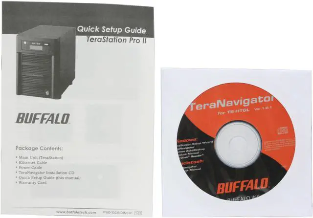 Alt view image 13 of 14 - BUFFALO TS-H2.0TGL/R5 4 x 500G TeraStation PRO II Network Attached Storage