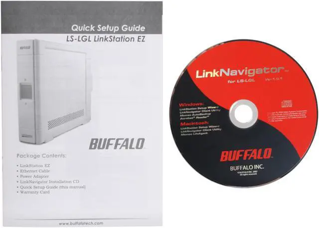 Alt view image 6 of 7 - BUFFALO LS-L500GL 500GB LinkStation EZ Network Storage