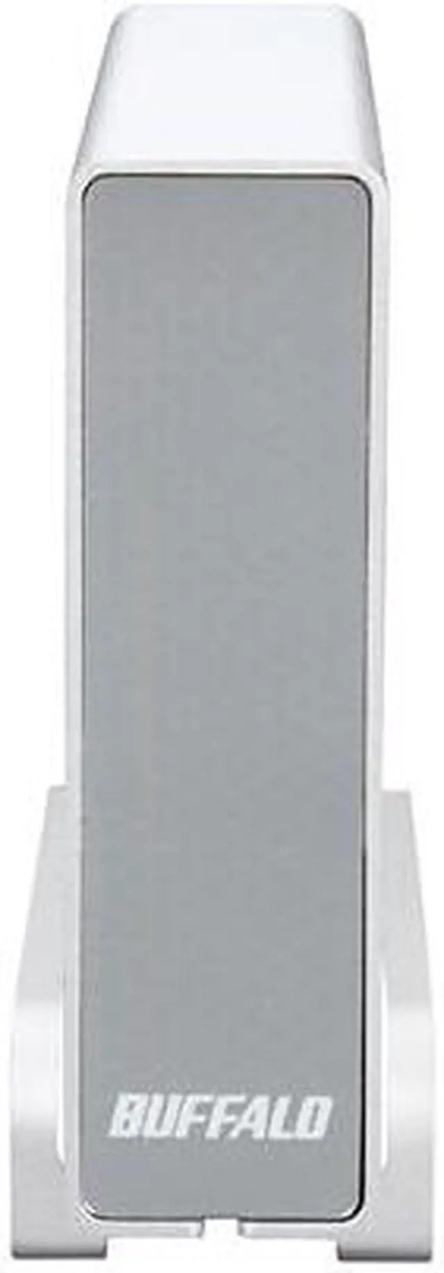 Alt view image 2 of 5 - BUFFALO DriveStation Combo 4 1TB USB 2.0 / Firewire400 / Firewire800 / eSATA 3.5" External Hard Drive HD-HS1.0TQ Silver