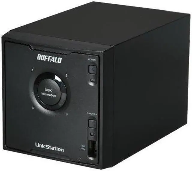 Alt view image 2 of 8 - BUFFALO LS-Q4.0TL/R5 4TB LinkStation Quad Shared Network Storage