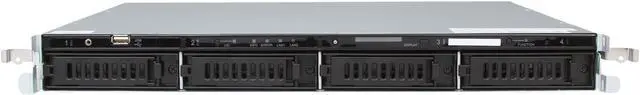 Alt view image 3 of 9 - BUFFALO TeraStation III 4-Bay 8 TB (4 X 2 TB) RAID 1U Rack Mountable Network Attached Storage (NAS) - TS-RX8.0TL/R5
