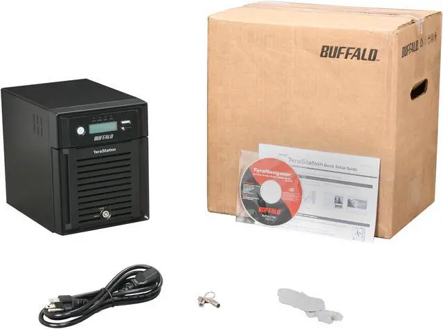 Alt view image 8 of 8 - BUFFALO TeraStation ES 4-Bay 4 TB (4 x 1 TB) RAID Network Attached Storage (NAS) - TS-XE4.0TL/R5