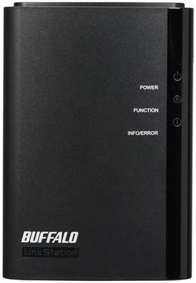 Alt view image 2 of 5 - BUFFALO LS-WX1.0TL/R1 1TB LinkStation Duo Network Storage