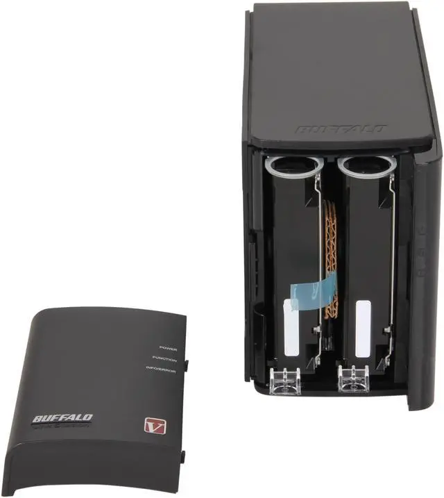 Alt view image 5 of 6 - BUFFALO LS-WV4.0TL/R1 4TB (2 x 2TB) LinkStation Pro Duo RAID 0/1 Network Storage