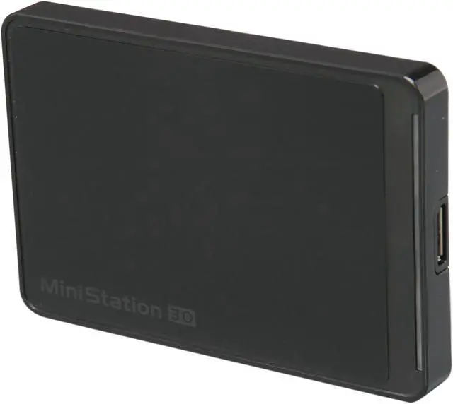 Main image of BUFFALO 500GB USB 3.0 External Hard Drive HD-PCT500U3/B Black