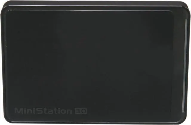 Alt view image 2 of 8 - BUFFALO 500GB USB 3.0 External Hard Drive HD-PCT500U3/B Black