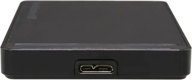 Alt view image 5 of 8 - BUFFALO 500GB USB 3.0 External Hard Drive HD-PCT500U3/B Black