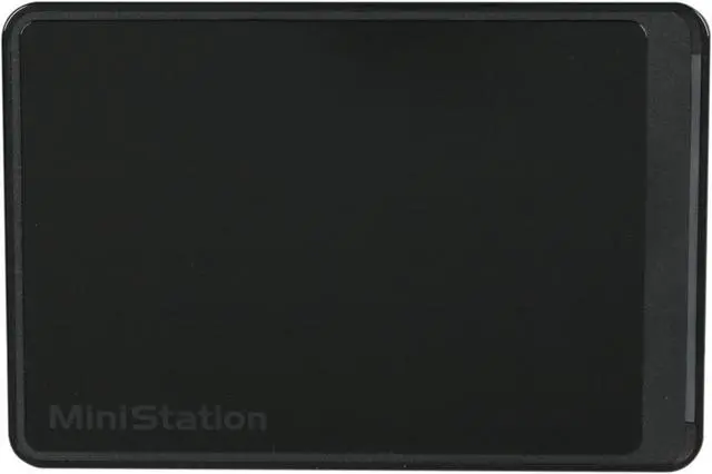 Alt view image 2 of 5 - BUFFALO MiniStation Stealth 1TB USB 2.0 (Mini B type) 2.5" External Hard Drive HD-PCT1TU2/BB Black