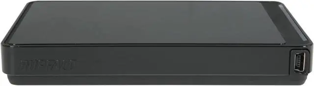 Alt view image 3 of 5 - BUFFALO MiniStation Stealth 1TB USB 2.0 (Mini B type) 2.5" External Hard Drive HD-PCT1TU2/BB Black