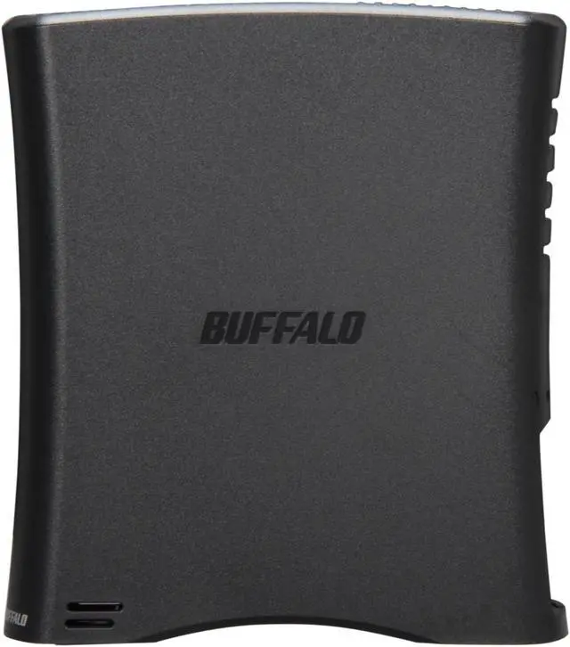 Alt view image 3 of 5 - BUFFALO DriveStation JustStore 1TB USB 2.0 3.5" External Hard Drive HD-CL1.0TU2N Black