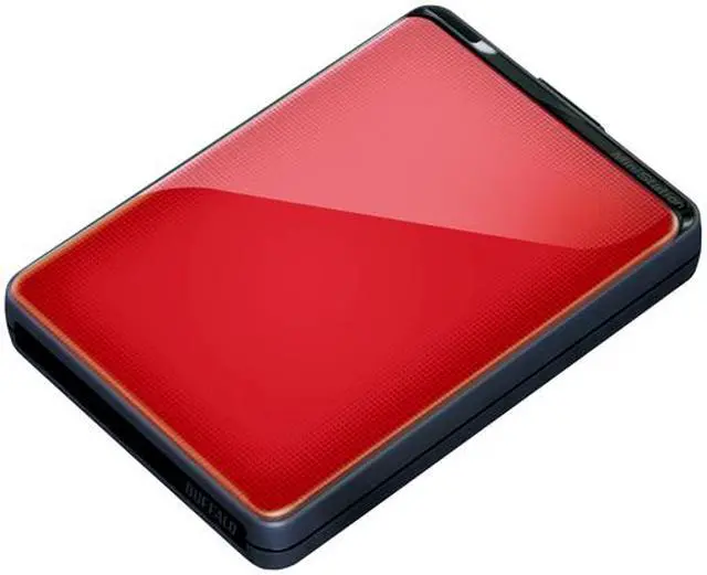Main image of BUFFALO MiniStation Plus 1TB USB 3.0 2.5" Portable Hard Drive HD-PNT1.0U3BR Red