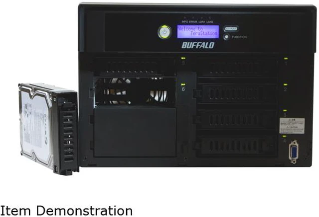BUFFALO TS-6VH12TL/R6 12TB (6 x 2TB) TeraStation Pro 6 Network Attached ...