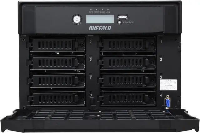 Alt view image 2 of 6 - BUFFALO TS-8VH24TL/R6 24TB (8 x 3TB)TeraStation Pro 8 Network Attached Storage