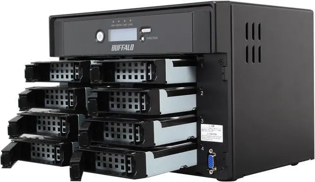 Alt view image 5 of 6 - BUFFALO TS-8VH24TL/R6 24TB (8 x 3TB)TeraStation Pro 8 Network Attached Storage