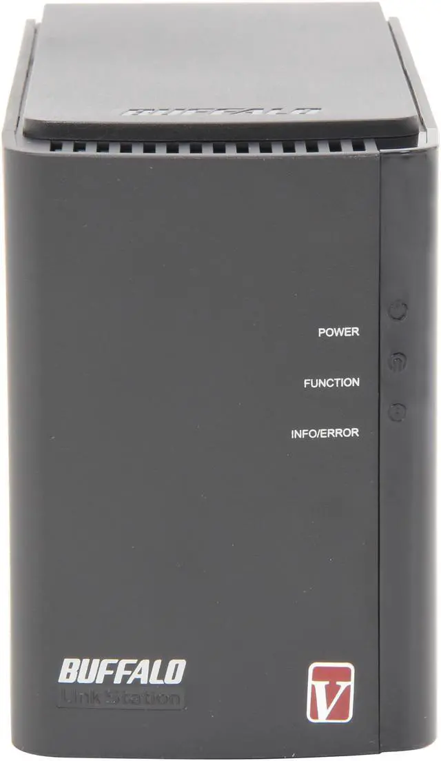 Alt view image 2 of 6 - BUFFALO LS-WV6.0TL/R1 6TB (2 x 3TB) LinkStation Pro Duo RAID 0/1 Network Storage