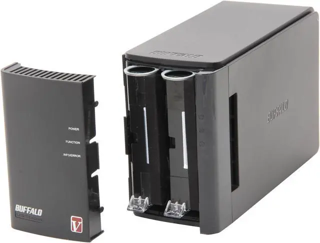 Alt view image 5 of 6 - BUFFALO LS-WV6.0TL/R1 6TB (2 x 3TB) LinkStation Pro Duo RAID 0/1 Network Storage