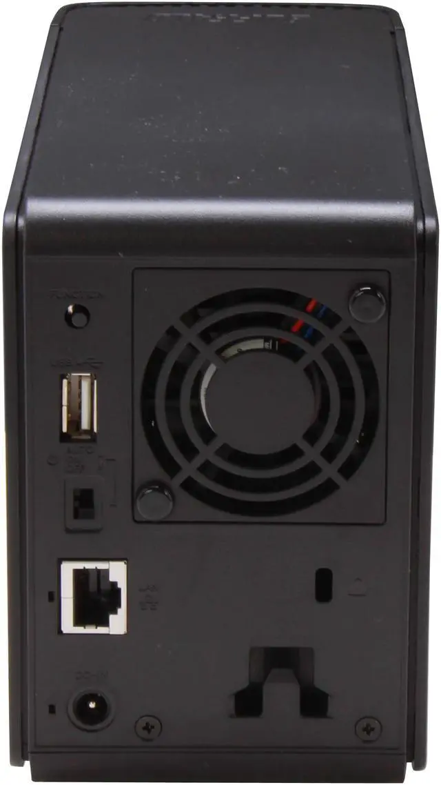 Alt view image 4 of 7 - BUFFALO LinkStation Pro Duo 2-Bay Diskless Enclosure High Performance Network Attached Storage (NAS) - LS-WVL/E