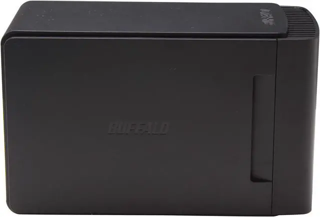 Alt view image 5 of 7 - BUFFALO LinkStation Pro Duo 2-Bay Diskless Enclosure High Performance Network Attached Storage (NAS) - LS-WVL/E