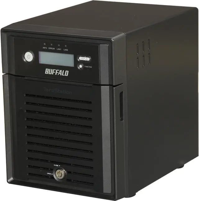 BUFFALO TeraStation TS5410DN NAS 鍵付き BUFFALO TeraStation TS5410DN NAS 鍵付き TS5410DN0804 : 法人向けNAS