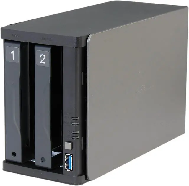 Alt view image 6 of 7 - BUFFALO LinkStation 421e Diskless Enclosure High Performance RAID NAS Personal Cloud Storage and Media Server - LS421DE