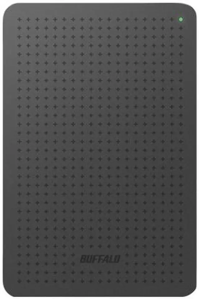 Alt view image 2 of 4 - BUFFALO 1TB MiniStation External Hard Drive USB 3.0 Model HD-PCF1.0U3BB Black