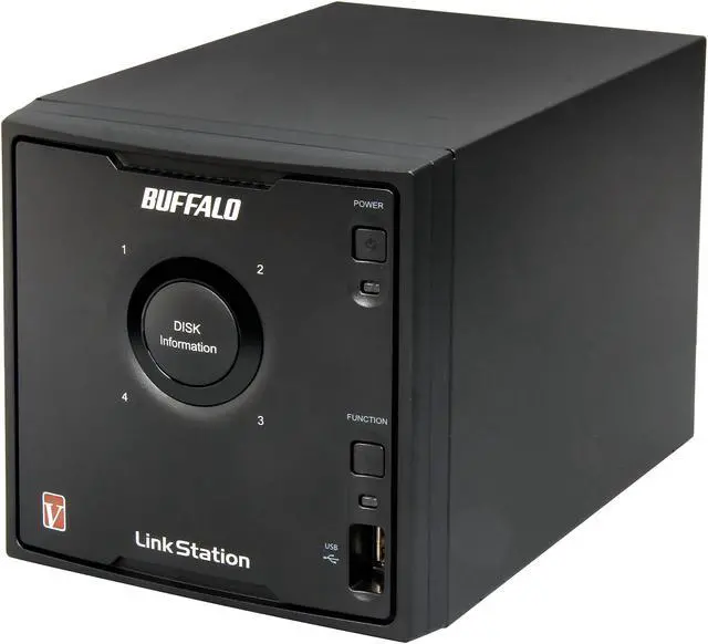 Main image of BUFFALO LS-QVLE Diskless System LinkStation Pro Quad Network Storage