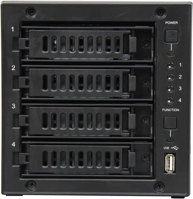 Alt view image 6 of 7 - BUFFALO LS-QVLE Diskless System LinkStation Pro Quad Network Storage