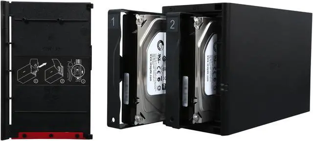 Alt view image 5 of 6 - BUFFALO LS220D0402 4TB (2 x 2TB) LinkStation 220 RAID NAS Personal Cloud Storage and Media Server