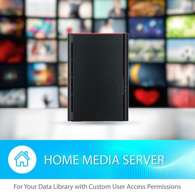 LinkStation 220 8TB Personal Cloud Storage With Hard Drives Included | USA
