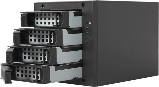 Alt view image 7 of 8 - Buffalo DriveStation Quad 4-Drive 8TB External Hard Drive HD-QH8TU3R5
