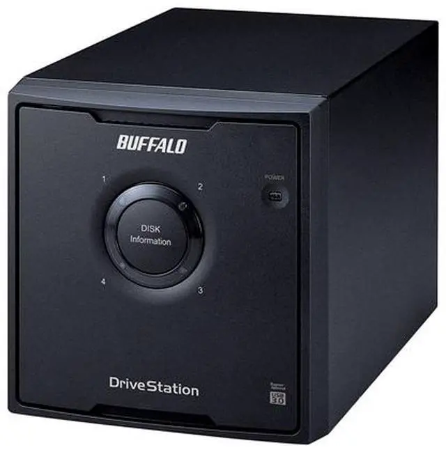 Alt view image 3 of 4 - Buffalo DriveStation Quad 4-Drive16TB External Hard Drive