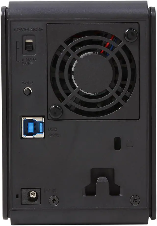 Alt view image 6 of 10 - BUFFALO DriveStation Duo 4TB USB 3.0 High Performance RAID Array with Optimized Hard Drives HD-WH4TU3R1