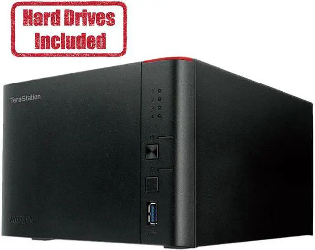 Buffalo TeraStation 1400D Desktop 8TB NAS Hard Drives Included
