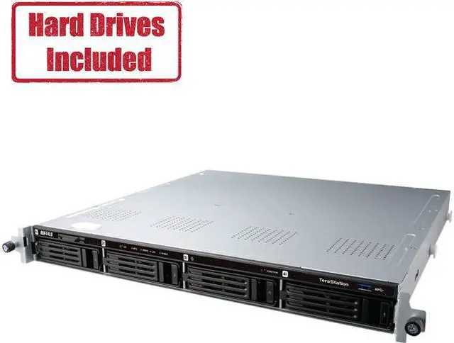 Buffalo TeraStation 1400R Rackmount 12 TB NAS Hard Drives Included