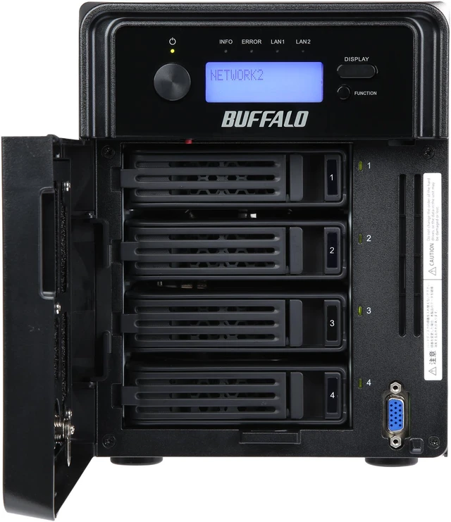 BUFFALO TS5400DN1604 TeraStation 5400DN 4-Bay 16TB (4 x 4TB) RAID NAS ...
