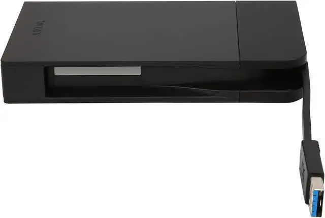 Alt view image 5 of 9 - BUFFALO 1TB MiniStation Extreme NFC Portable Hard Drive USB 3.0 Micro-B Model HD-PZN1.0U3B Black