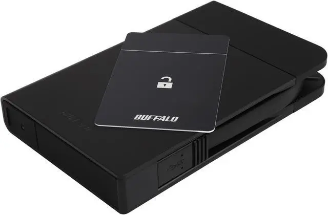Alt view image 8 of 9 - BUFFALO 2TB MiniStation Extreme NFC Portable Hard Drive USB 3.0 Micro-B Model HD-PZN2.0U3B Black