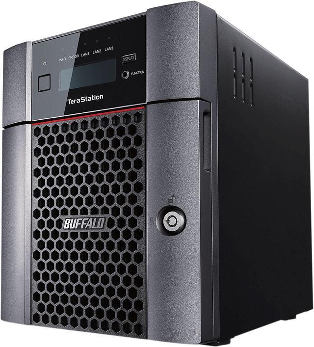 Alt view image 3 of 9 - Buffalo TeraStation 5410DN Desktop 16TB NAS Hard Drives Included
