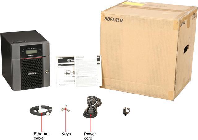 Alt view image 10 of 9 - Buffalo TeraStation 5410DN Desktop 16TB NAS Hard Drives Included