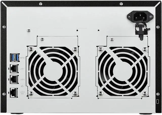 Alt view image 9 of 10 - Buffalo TeraStation 5810DN Desktop 64TB NAS Hard Drives Included