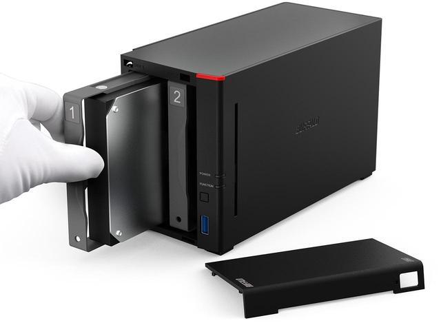 Alt view image 12 of 12 - BUFFALO LinkStation 720 2-Bay Professional Network Storage 8TB (2x4TB) with Hard Drives Included