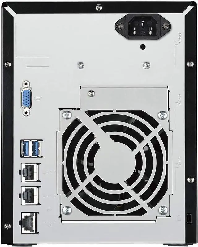 Alt view image 6 of 6 - Buffalo TeraStation WS5420DN Windows Server IoT 2019 Standard 8TB 4 Bay Desktop (4x2TB) NAS Hard Drives Included RAID iSCSI