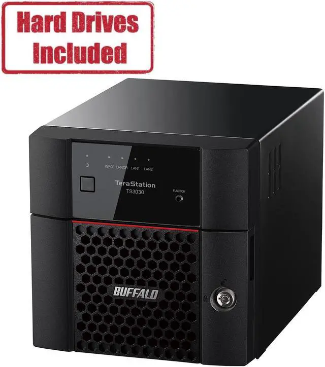 Main image of BUFFALO TS3230DN1602 16TB (2 x 8TB) Network Storage