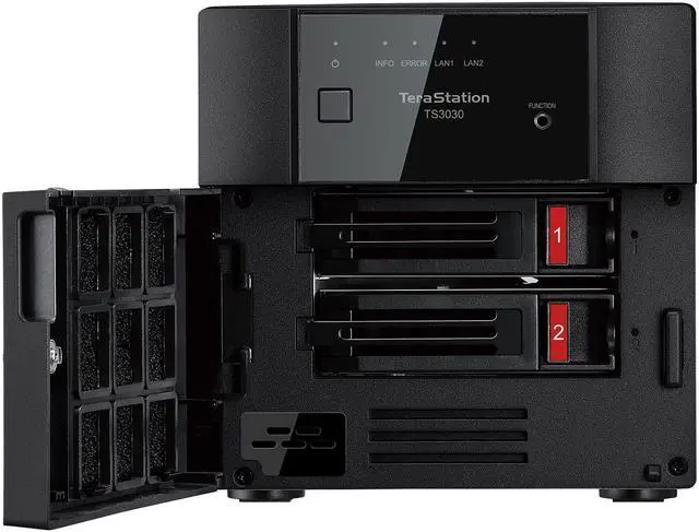 Alt view image 8 of 9 - BUFFALO TS3230DN1602 16TB (2 x 8TB) Network Storage