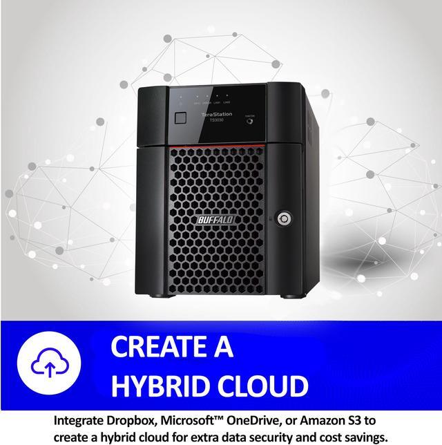 Alt view image 4 of 9 - BUFFALO TS3430DN1604 16TB (4 x 4TB) Network Storage